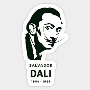 Salvador Dali (1904 - 1989) Sticker